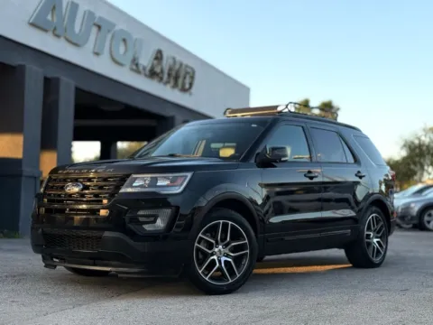 Black 2017 Ford Explorer Sport for sale in Jacksonville, FL