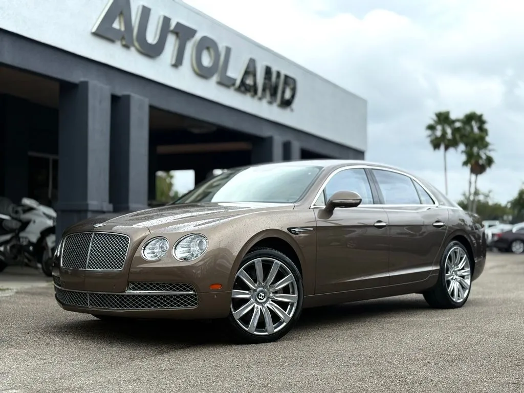 Gold 2015 Bentley Flying Spur W12 for sale in Jacksonville, FL