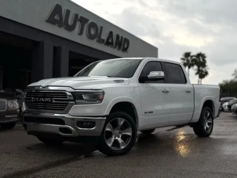 White 2022 Ram 1500 Laramie for sale in Jacksonville, FL