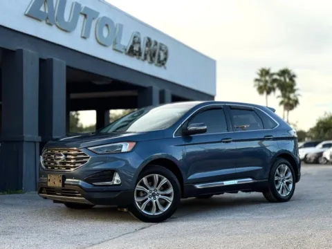 Blue 2019 Ford Edge Titanium for sale in Jacksonville, FL