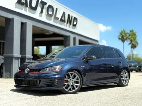 Blue 2017 Volkswagen Golf GTI Sport for sale in Jacksonville, FL