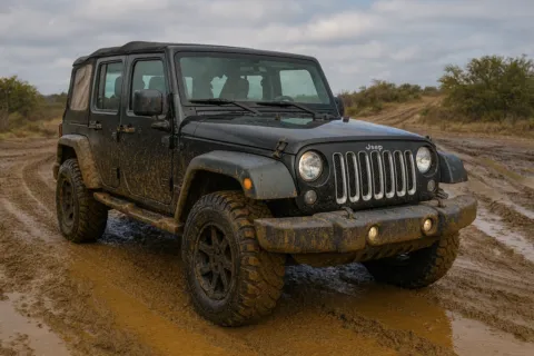 Another view of 2015 Jeep Wrangler Unlimited Sport for sale in Jacksonville, FL at AUTOLAND