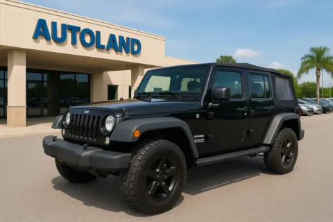 Black 2015 Jeep Wrangler Unlimited Sport for sale in Jacksonville, FL