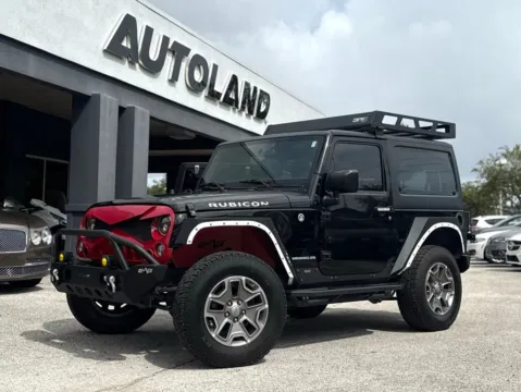 Black 2016 Jeep Wrangler Rubicon for sale in Jacksonville, FL