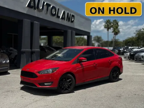 Red 2016 Ford Focus SE for sale in Jacksonville, FL