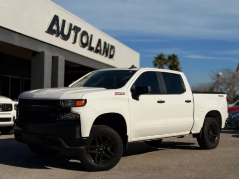 White 2019 Chevrolet Silverado 1500 Custom Trail Boss for sale in Jacksonville, FL