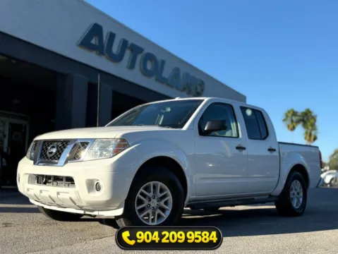 White 2015 Nissan Frontier SV for sale in Jacksonville, FL