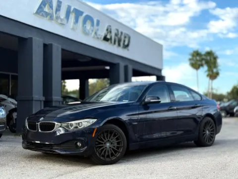 Blue 2015 BMW 4 Series 435i Gran Coupe for sale in Jacksonville, FL