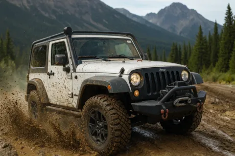Another view of 2014 Jeep Wrangler Willys Wheeler for sale in Jacksonville, FL at AUTOLAND