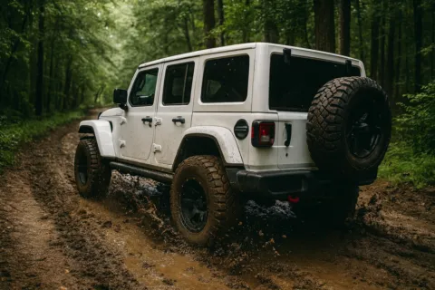 Another view of 2013 Jeep Wrangler Unlimited Sahara for sale in Jacksonville, FL at AUTOLAND