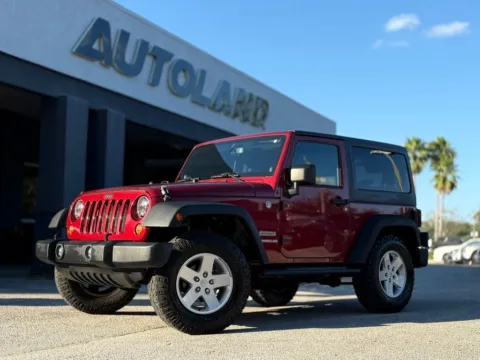Red 2013 Jeep Wrangler Sport for sale in Jacksonville, FL