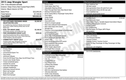 More photos of 2013 Jeep Wrangler Sport at AUTOLAND, FL