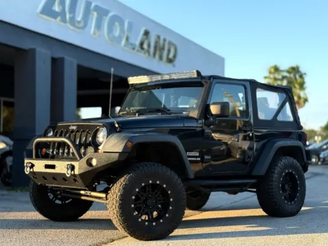 Black 2012 Jeep Wrangler Sport for sale in Jacksonville, FL