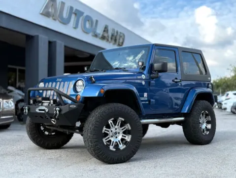 Blue 2010 Jeep Wrangler Sport for sale in Jacksonville, FL