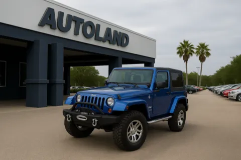 Blue 2010 Jeep Wrangler Sport for sale in Jacksonville, FL