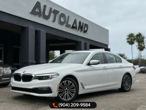 White 2017 BMW 5 Series 530i for sale in Jacksonville, FL