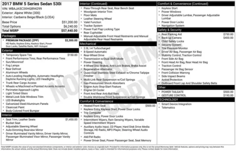 Photos of 2017 BMW 5 Series 530i for sale in Jacksonville, FL at AUTOLAND