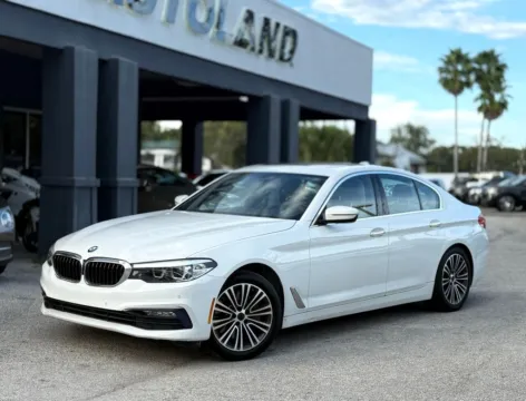 White 2017 BMW 5 Series 530i for sale in Jacksonville, FL