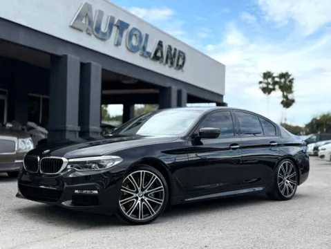 Black 2018 BMW 5 Series 540i for sale in Jacksonville, FL