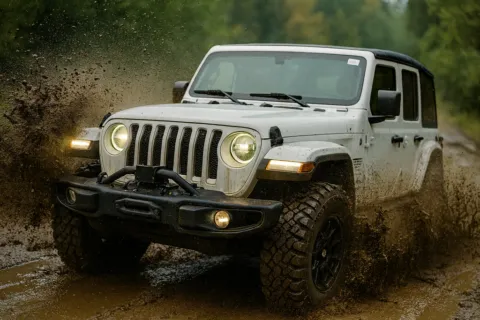 Another view of 2018 Jeep Wrangler Unlimited Sahara for sale in Jacksonville, FL at AUTOLAND