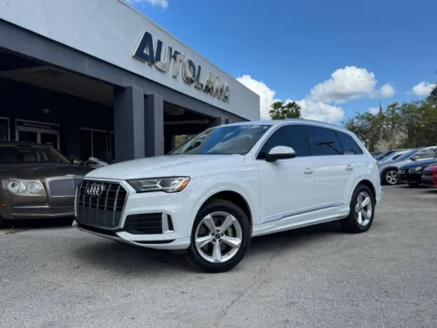 White 2022 Audi Q7 45 Premium for sale in Jacksonville, FL