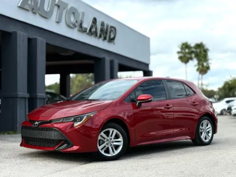 Black 2021 Toyota Corolla Hatchback SE for sale in Jacksonville, FL