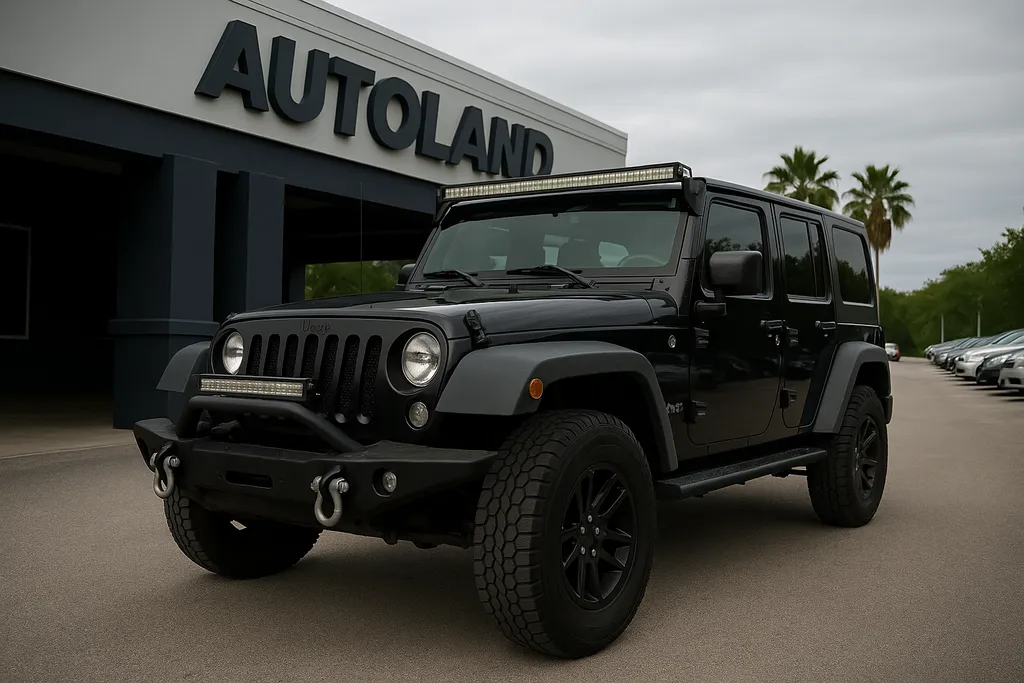 Black 2016 Jeep Wrangler Unlimited Sport for sale in Jacksonville, FL