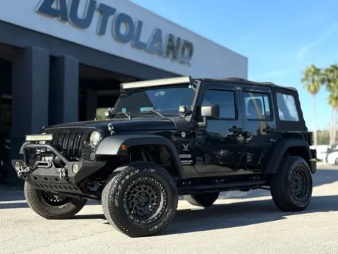 Another view of 2016 Jeep Wrangler Unlimited Sport for sale in Jacksonville, FL at AUTOLAND