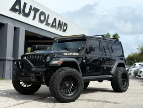 Black 2020 Jeep Wrangler Unlimited Sport S for sale in Jacksonville, FL