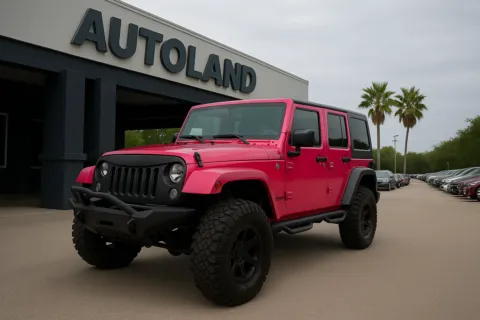 Red 2014 Jeep Wrangler Unlimited Sahara for sale in Jacksonville, FL