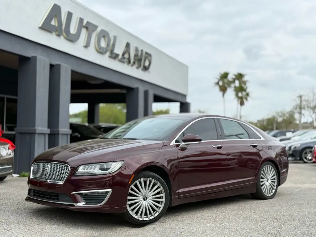 Red 2017 Lincoln MKZ Reserve for sale in Jacksonville, FL