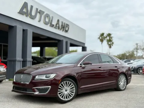 Red 2017 Lincoln MKZ Reserve for sale in Jacksonville, FL