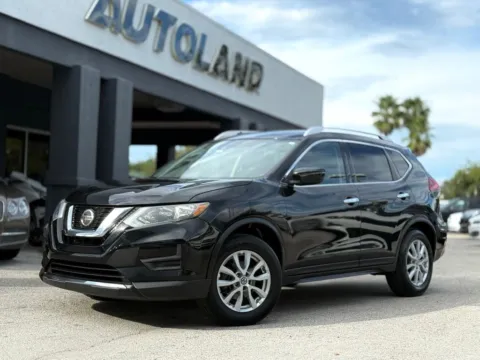 Black 2019 Nissan Rogue SV for sale in Jacksonville, FL