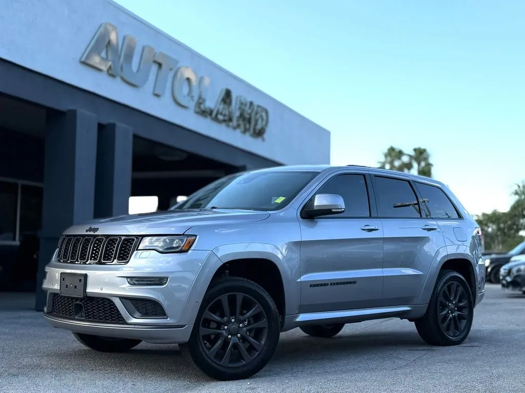 Silver 2018 Jeep Grand Cherokee High Altitude for sale in Jacksonville, FL