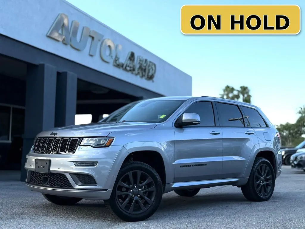 Silver 2018 Jeep Grand Cherokee High Altitude for sale in Jacksonville, FL