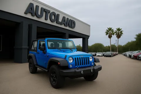 Blue 2015 Jeep Wrangler Sport for sale in Jacksonville, FL