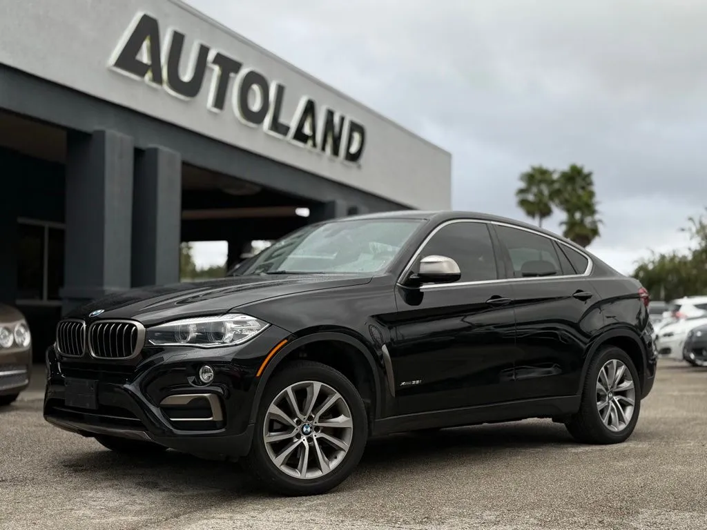 Black 2017 BMW X6 xDrive35i for sale in Jacksonville, FL