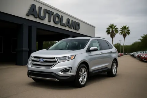 Silver 2017 Ford Edge Titanium for sale in Jacksonville, FL