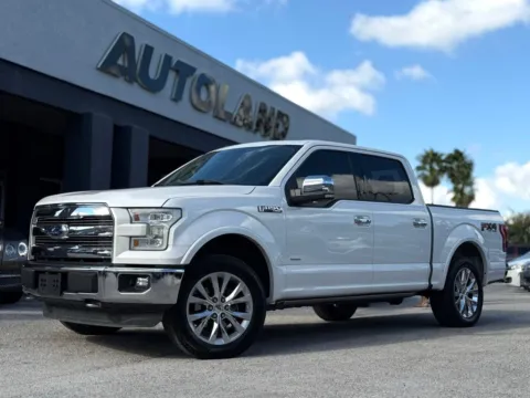 White 2016 Ford F-150 Lariat for sale in Jacksonville, FL