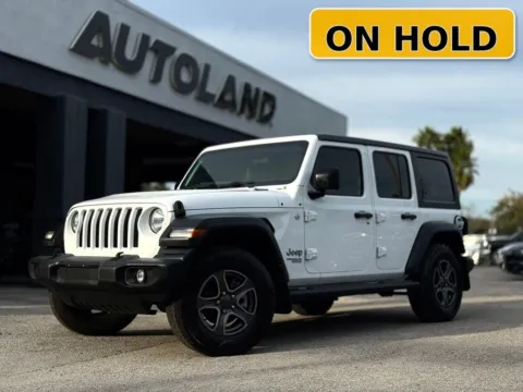 White 2018 Jeep Wrangler Unlimited Sport S for sale in Jacksonville, FL