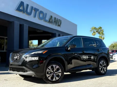 Black 2023 Nissan Rogue SV for sale in Jacksonville, FL