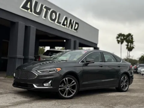 Gray 2020 Ford Fusion Titanium for sale in Jacksonville, FL