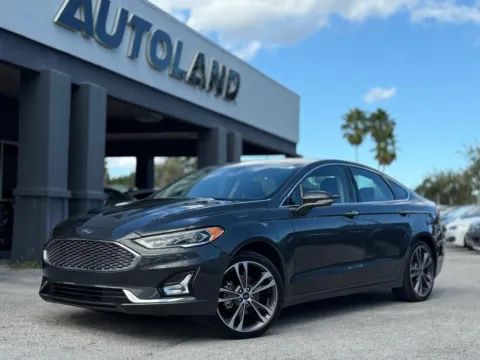 Gray 2020 Ford Fusion Titanium for sale in Jacksonville, FL