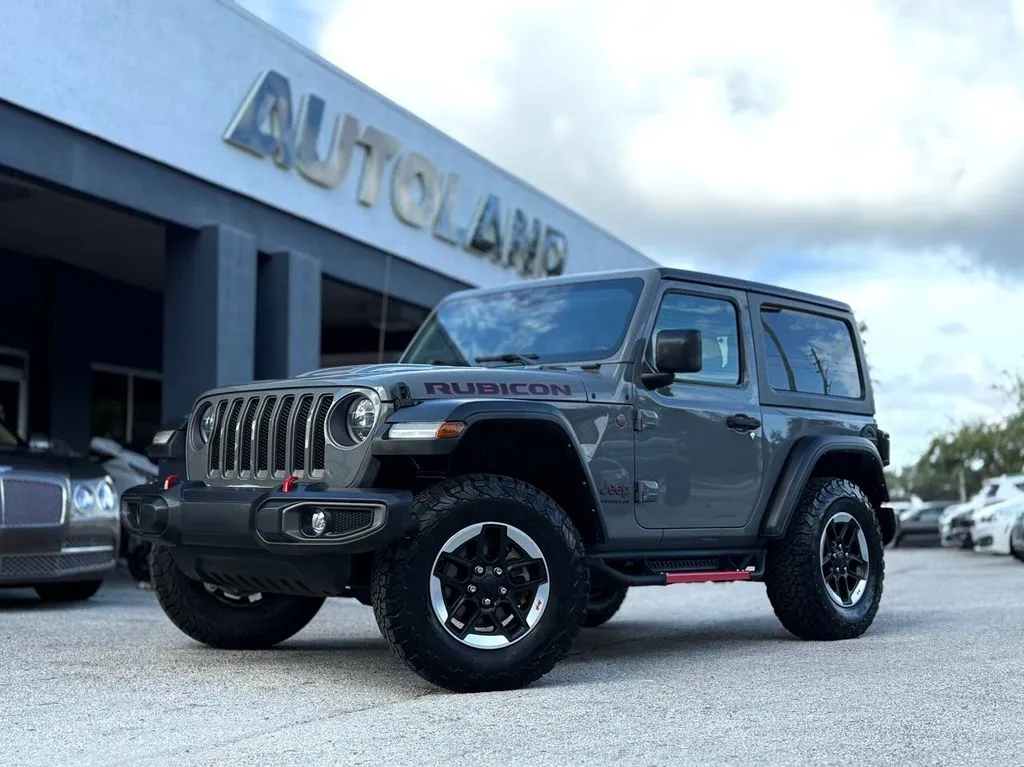 Gray 2022 Jeep Wrangler Rubicon for sale in Jacksonville, FL