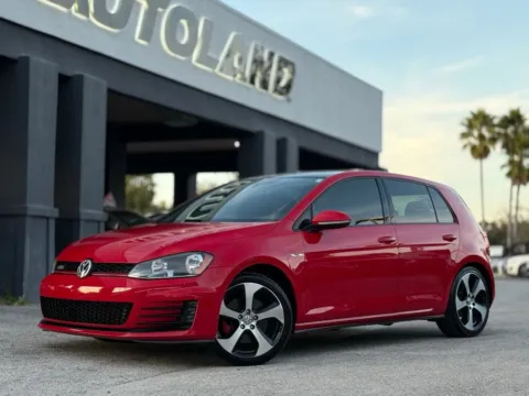 Red 2015 Volkswagen Golf GTI 2.0T SE for sale in Jacksonville, FL