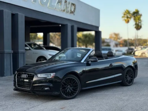 Black 2017 Audi A5 2.0T Sport for sale in Jacksonville, FL