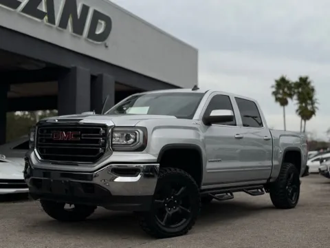 Silver 2016 GMC Sierra 1500 SLE for sale in Jacksonville, FL