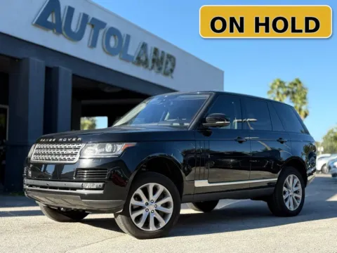 Black 2016 Land Rover Range Rover 3.0L V6 Supercharged HSE for sale in Jacksonville, FL