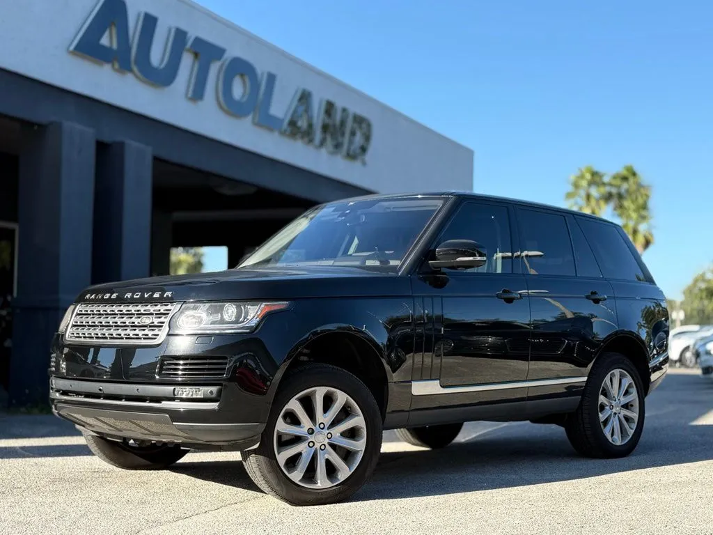 Black 2016 Land Rover Range Rover 3.0L V6 Supercharged HSE for sale in Jacksonville, FL