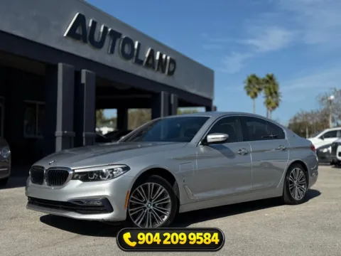 Silver 2018 BMW 5 Series 530e iPerformance for sale in Jacksonville, FL